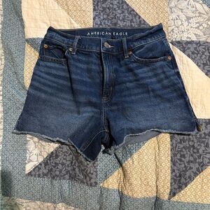 American Eagle Outfitters Dark Blue Jean Shorts